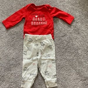 Valentine’s Day outfit, Unisex, red